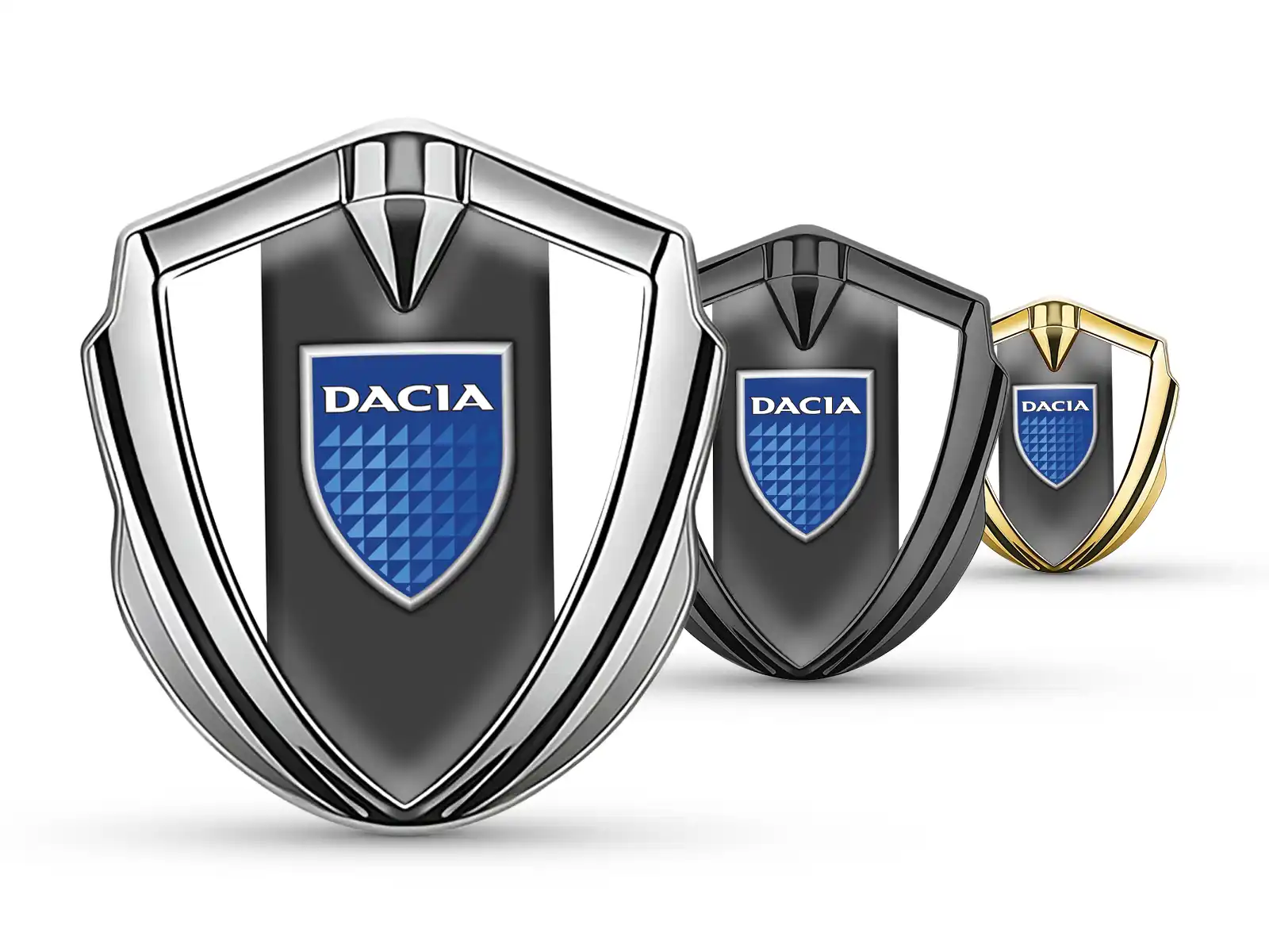 Dacia Metall Emblem Abzeichen Max Design Solide